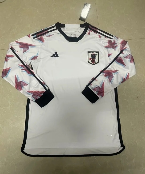 2023 Japan Away Long Sleeve Soccer Jerseys Yupoo