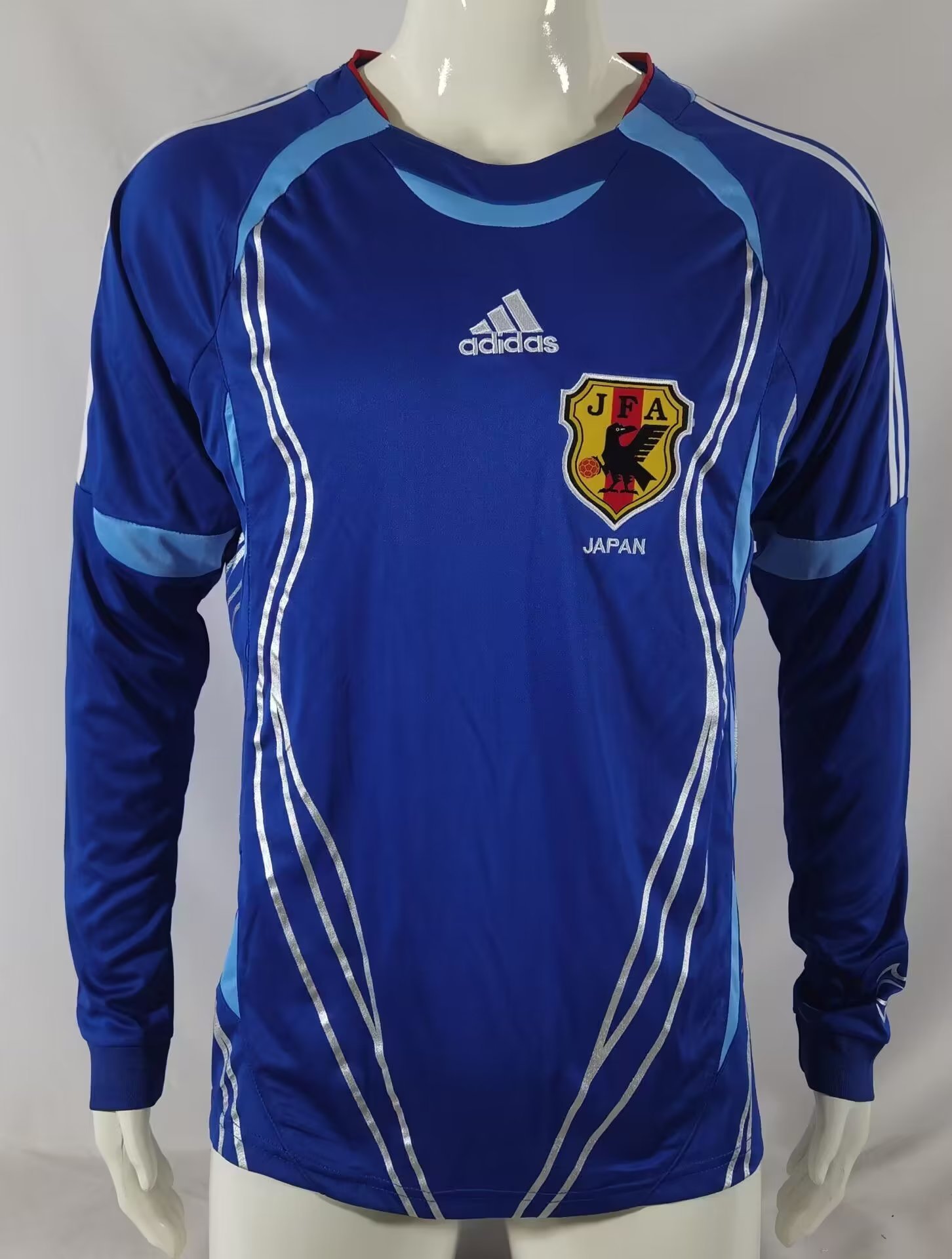 2006 Japan Home Retro Long Sleeve Soccer Jerseys Yupoo