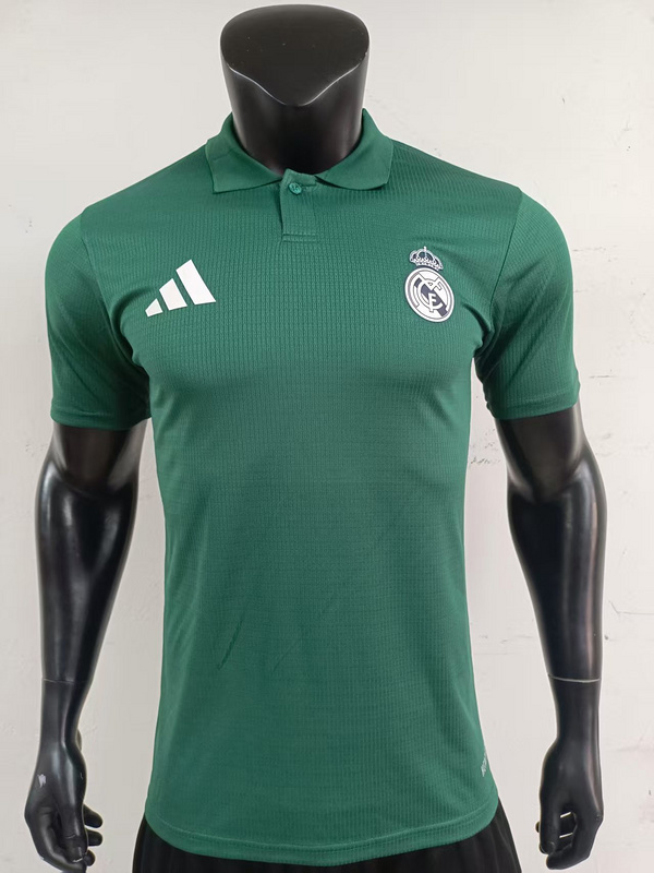 25-26 Real Madrid Polo Player Version Cheap Soccer Jerseys Yupoo