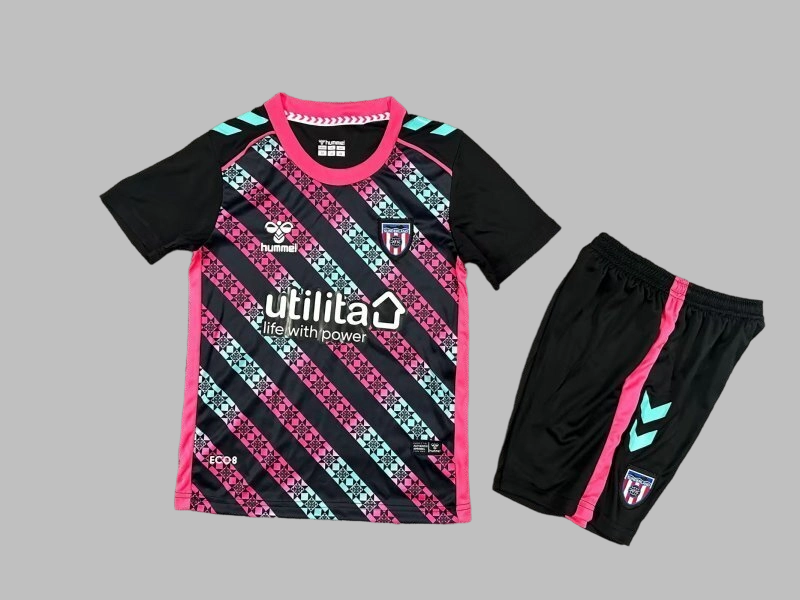 25-26 Sunderland Goalkeeper Kids Cheap Soccer Jerseys Yupoo