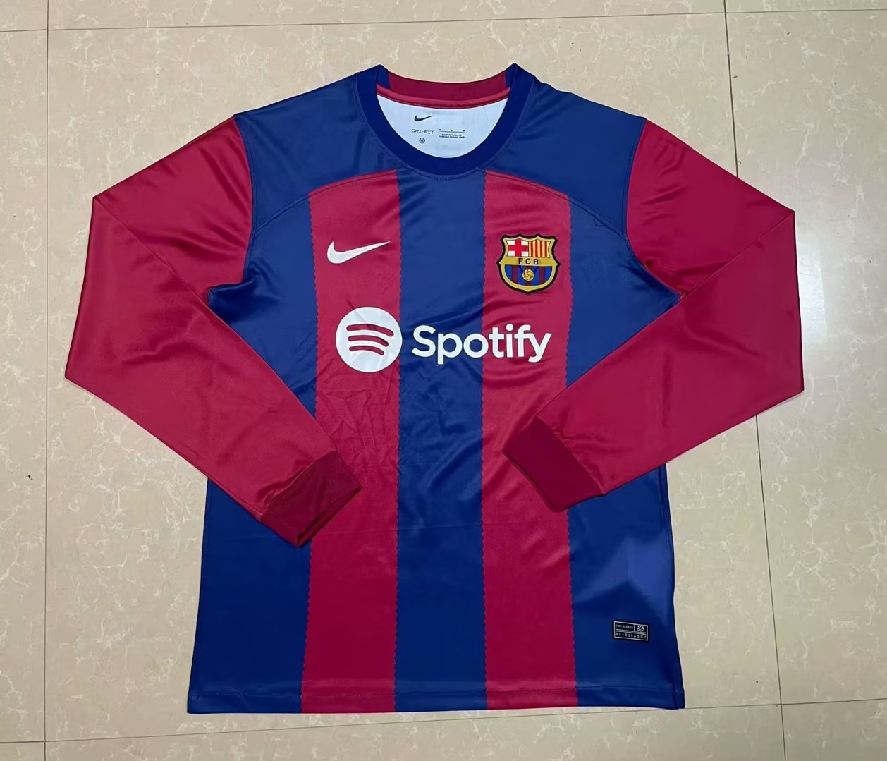 23-24 Messi GRIEZMANN Home Long Sleeve Soccer Jerseys Yupoo