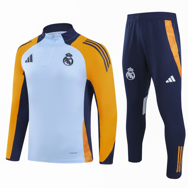 24-25 Real Madrid Long Sleeve Training Suit Yupoo