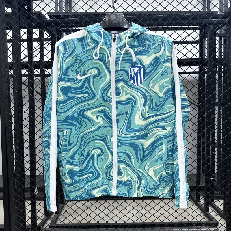 25-26 Atletico Madrid Windbreaker Jackets Yupo