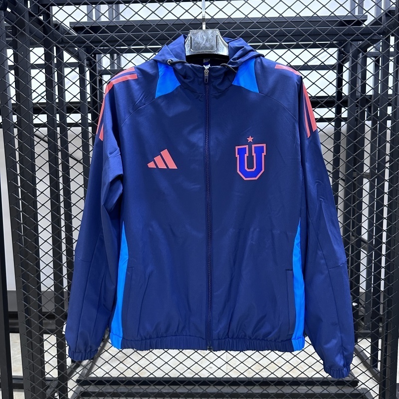 25-26 Universidad de Chile Windbreaker Jackets Yupoo