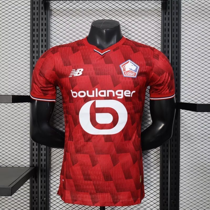 25-26 Lille Home Player Version Cheap Soccer Jerseys Yupoo