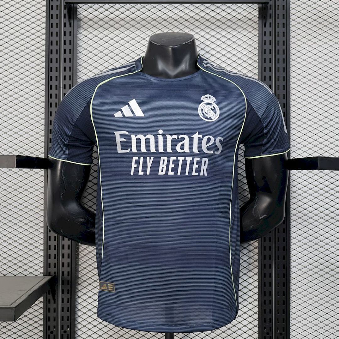 Real Madrid 2025/26 Away Jersey Player Version