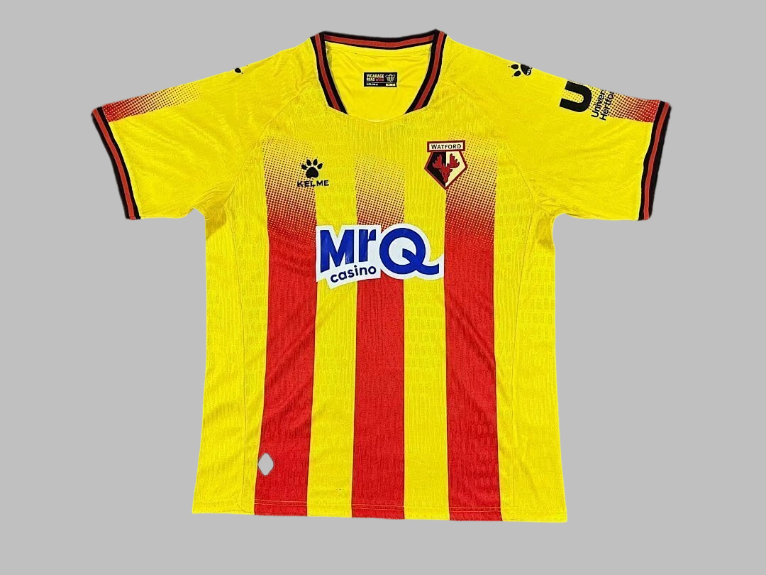 25-26 Watford Home Cheap Soccer Jerseys Yupoo