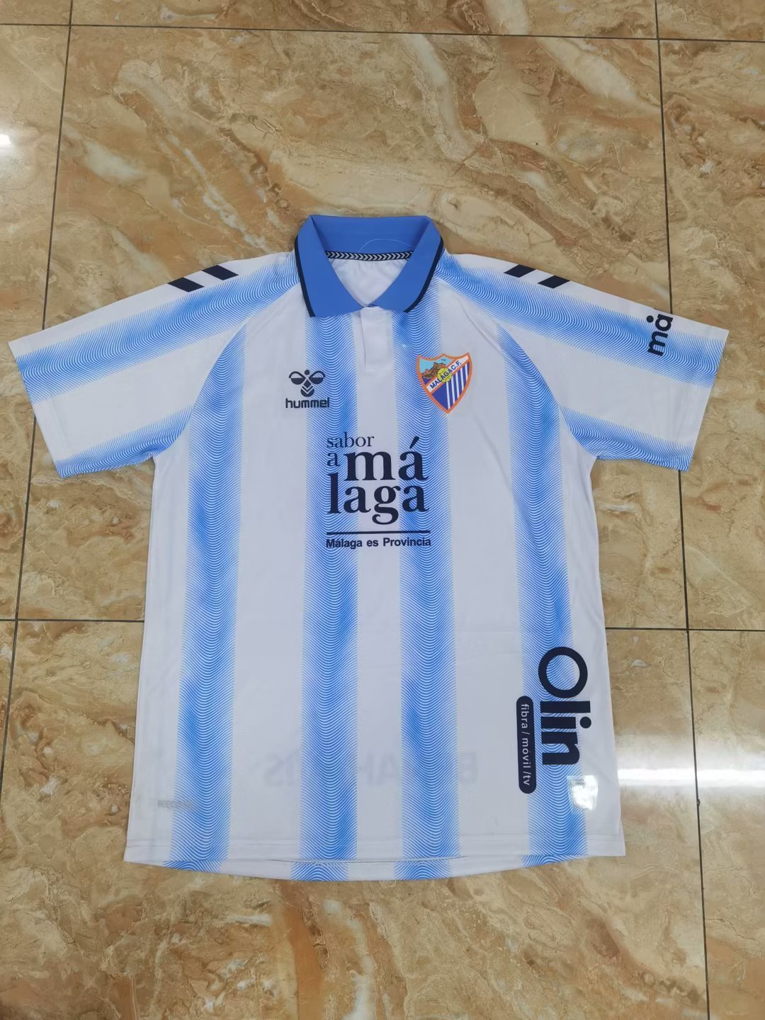 23-24 Malaga Home Soccer Jerseys Yupoo