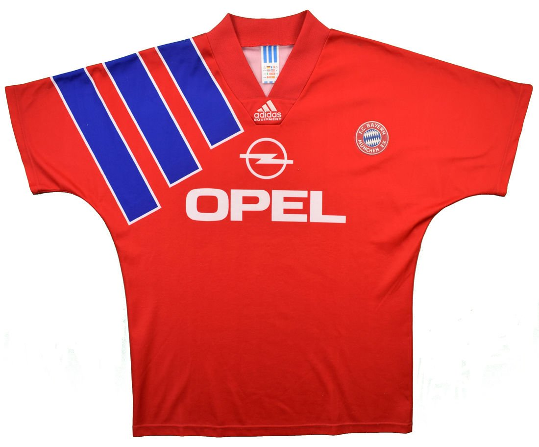 91-93 Bayern Home Retro Soccer Jerseys Yupoo