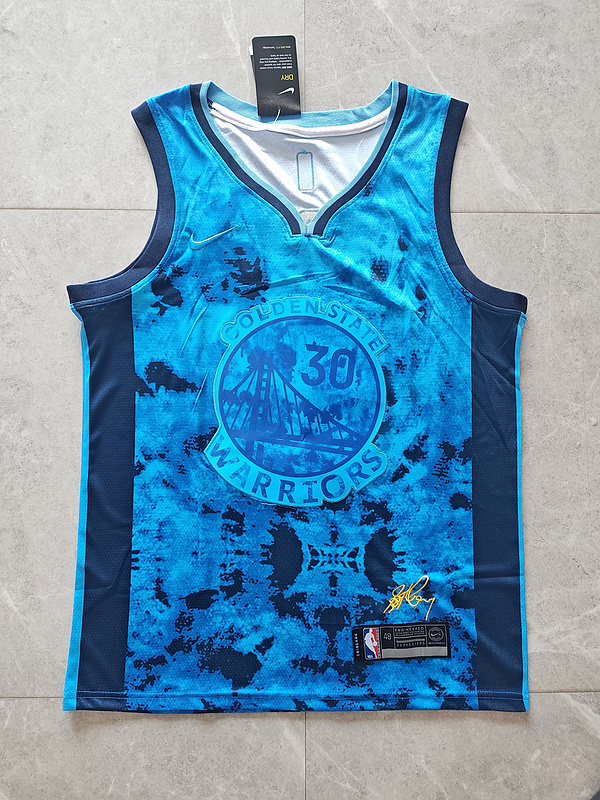 2023 Warriors #30 Embroidery