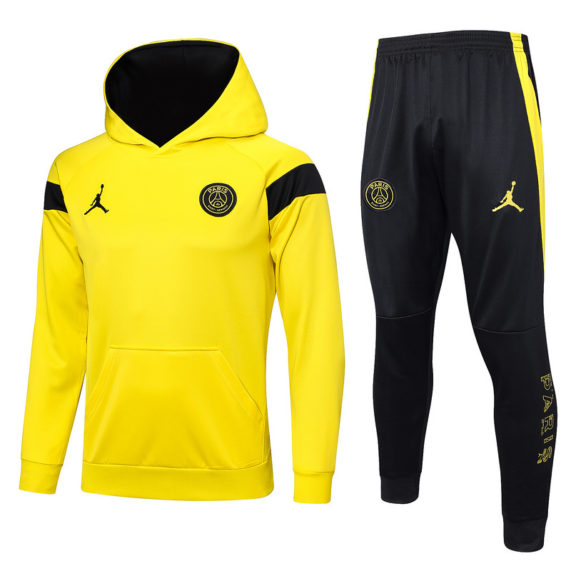 23-24 Paris Yellow Hoodies Tracksuit Yupoo