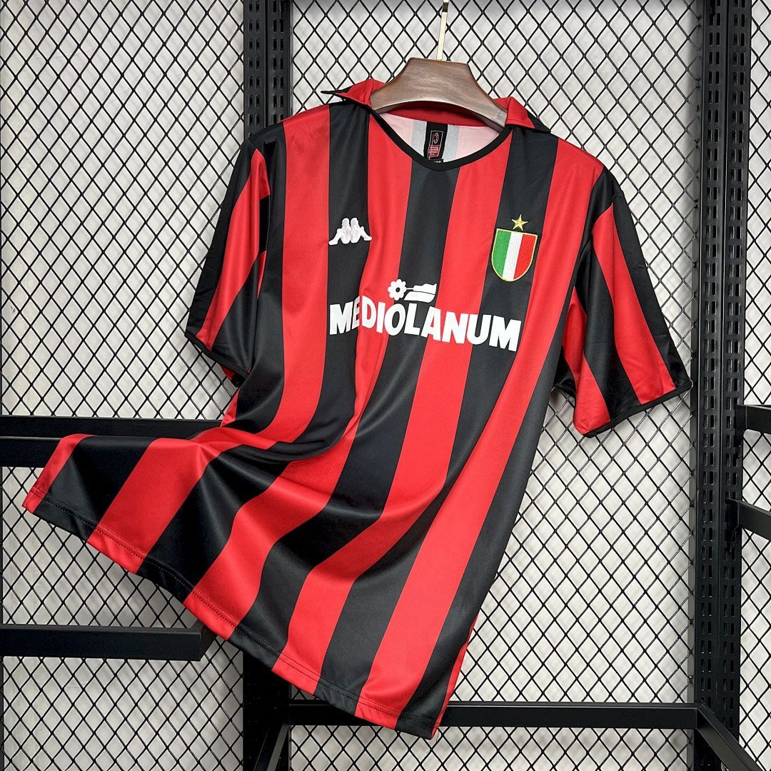 AC Milan 1988/89 Home Retro Jersey