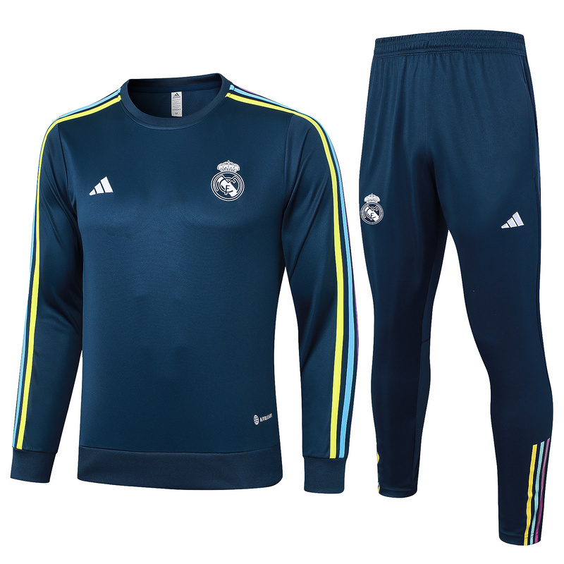 23-24 Real Madrid Long Sleeve Training Suit Yupoo