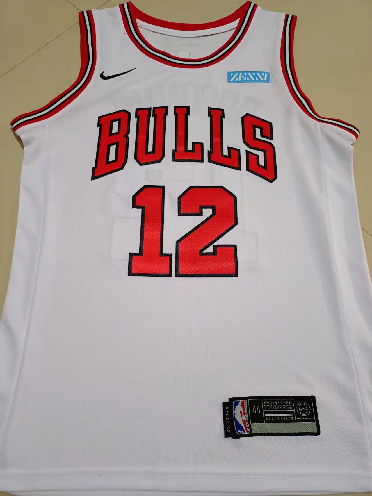 Bulls #12 Embroidery