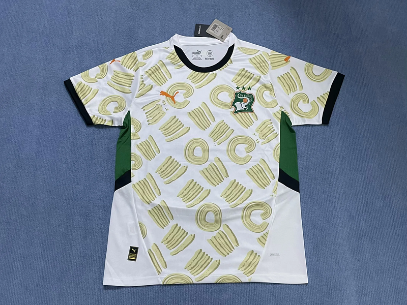 2024 Ivory Coast Away Soccer Jerseys Yupoo