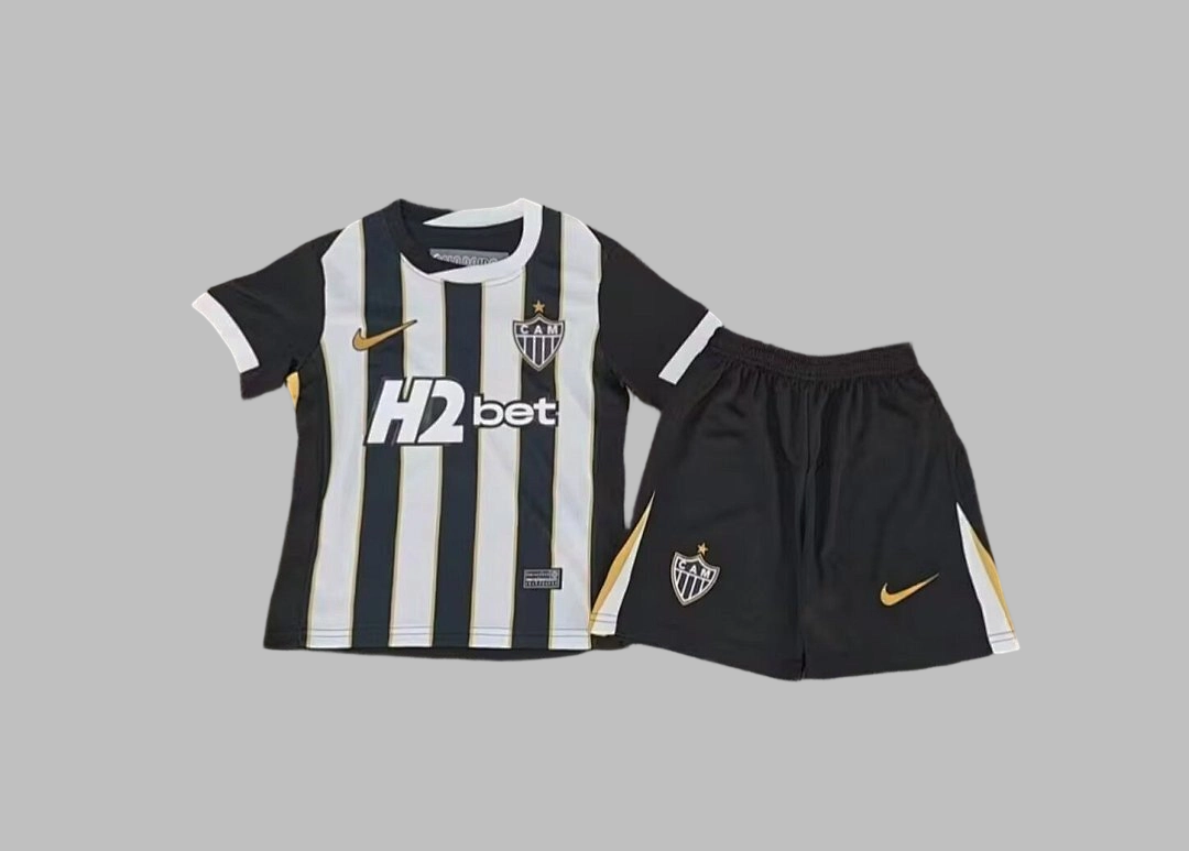 26-27 Mineiro Home Kids Cheap Soccer Jerseys Yupoo