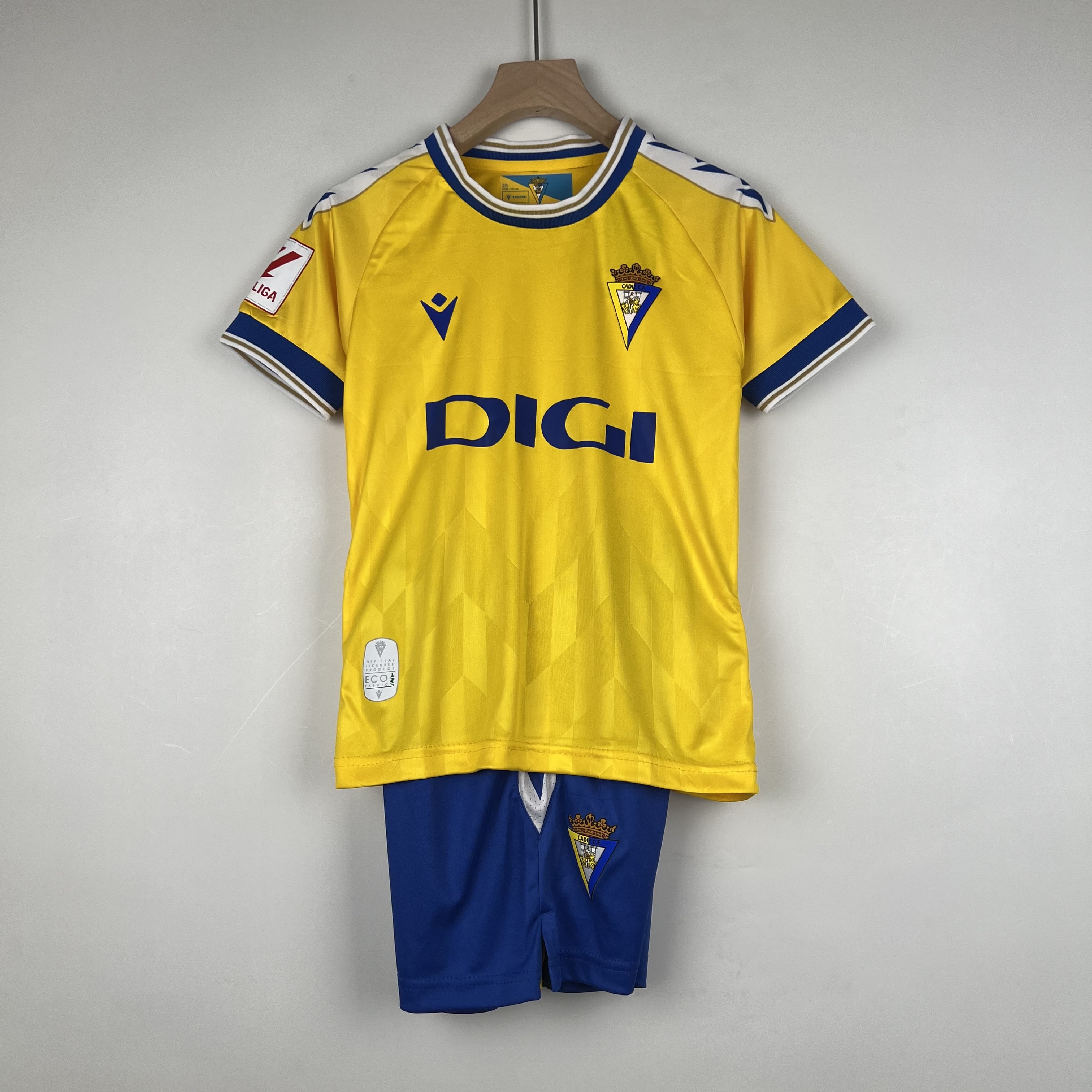 23-24 Cadiz Home Kids Soccer Jerseys Yupoo