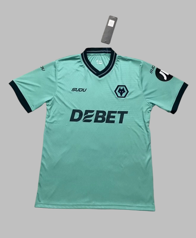 25-26 Wolverhampton Away Cheap Soccer Jerseys Yupo