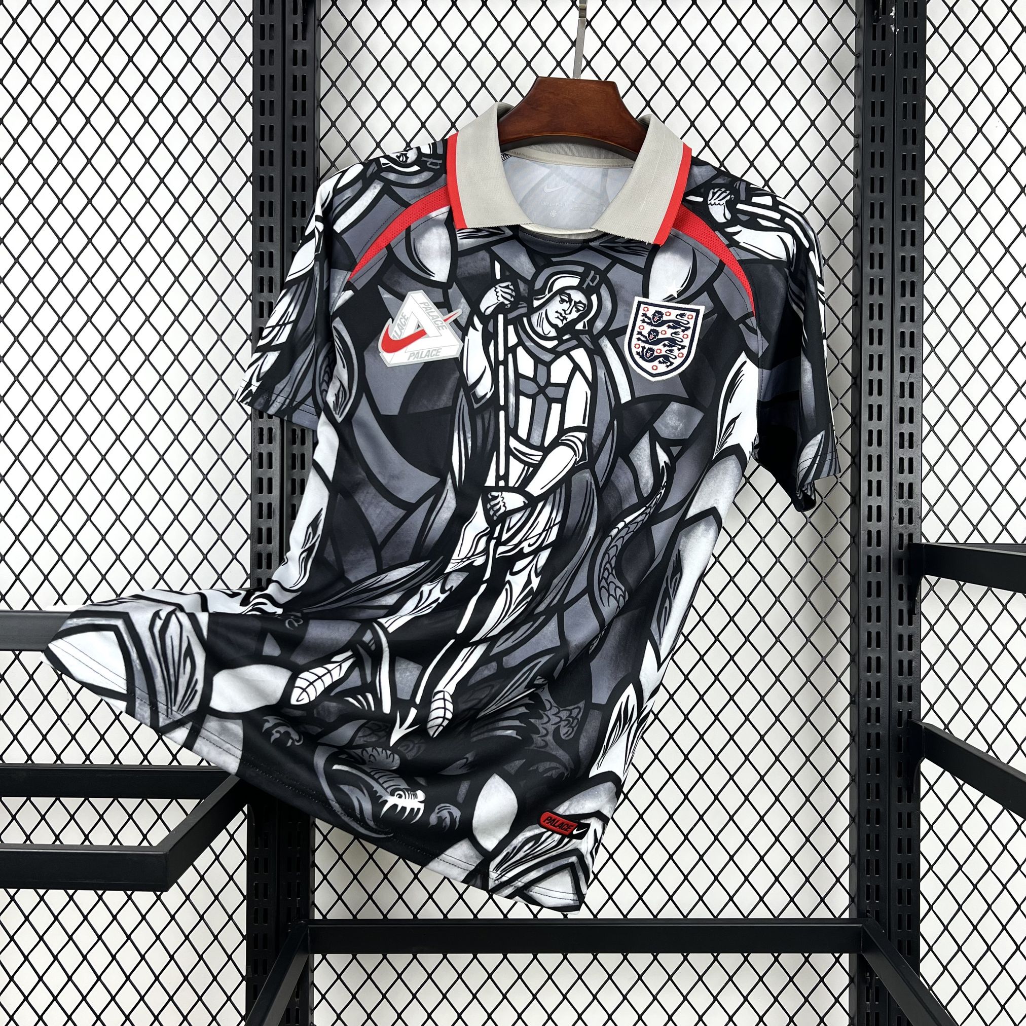 Mens England x Palace 2026 World Cup Pre-match Jersey