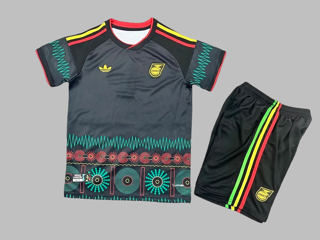 26-27 Jamaica Away Kids Cheap Soccer Jerseys Yupoo