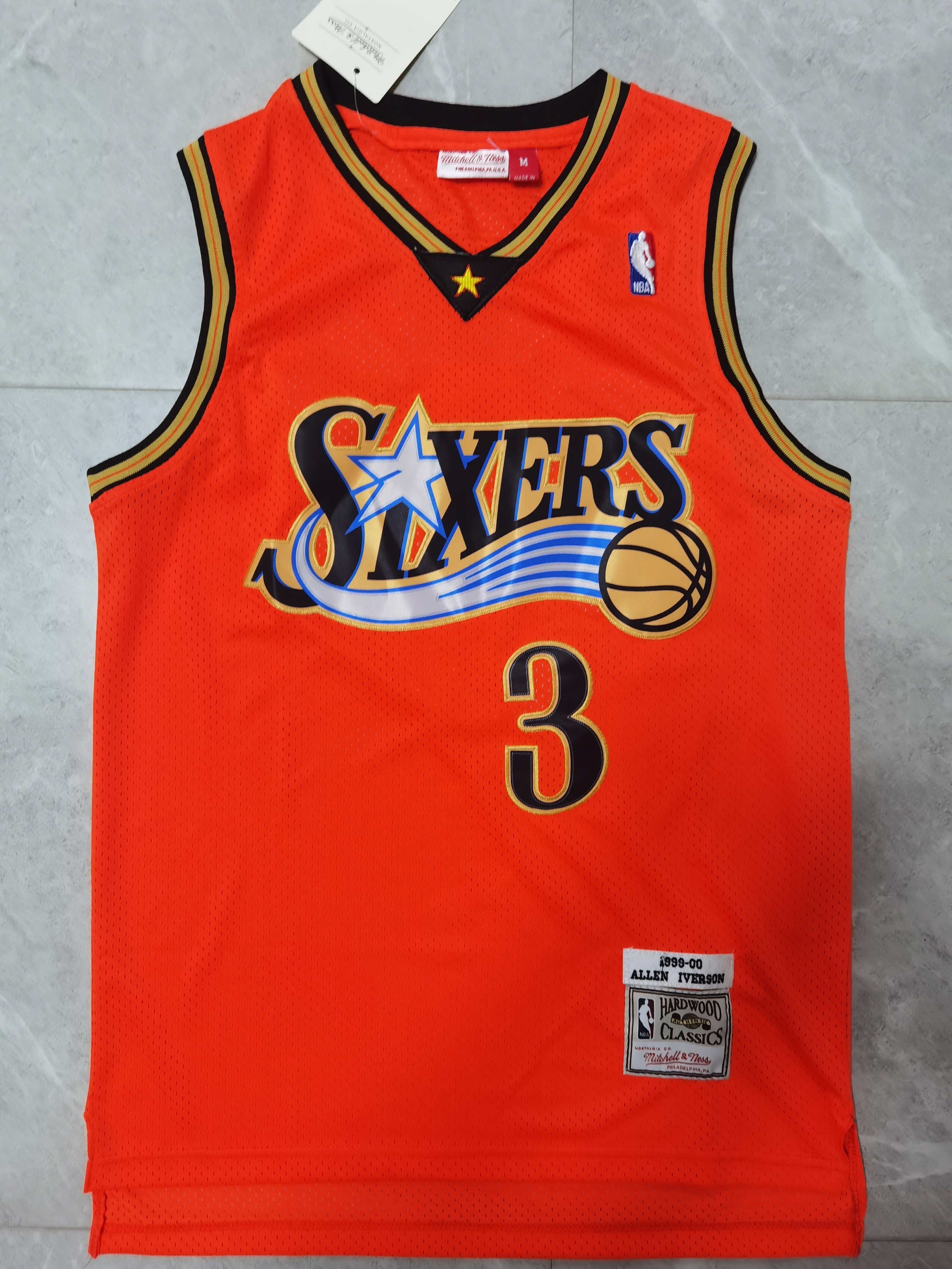 76ers #3 Retro Embroidery