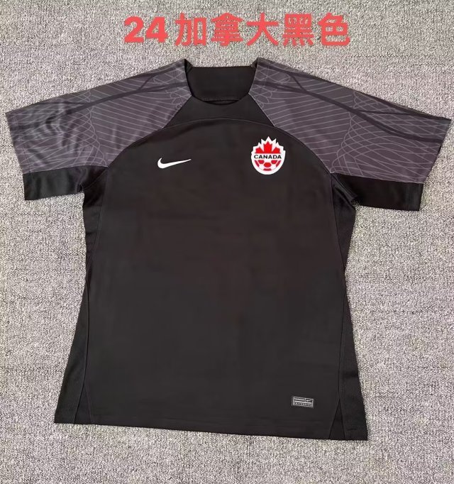 23-24 Canada Black Soccer Jerseys Yupoo
