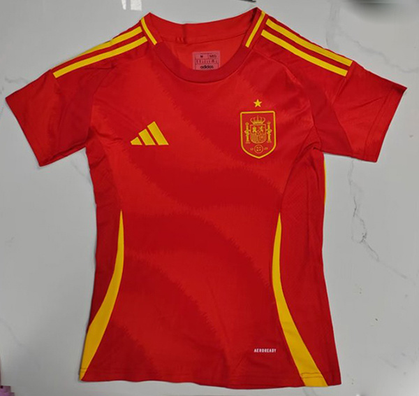 24-25 Spain Home Woman Soccer Jerseys Yupoo