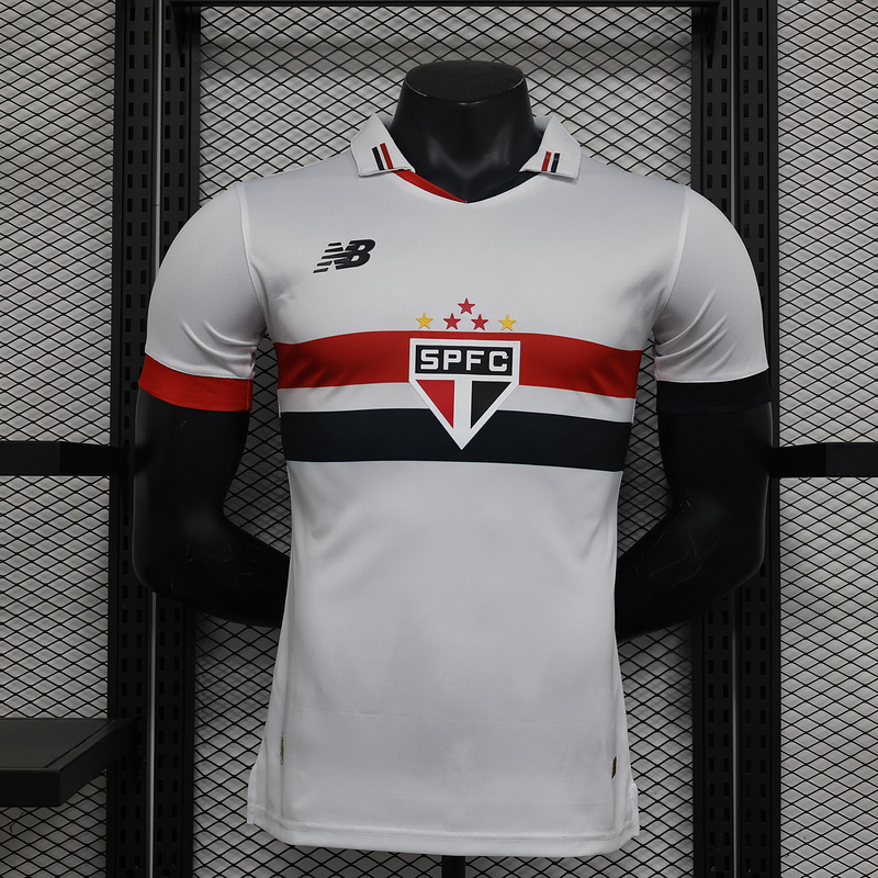 24-25 Sao Paulo Home Player Version Soccer Jerseys Yupoo