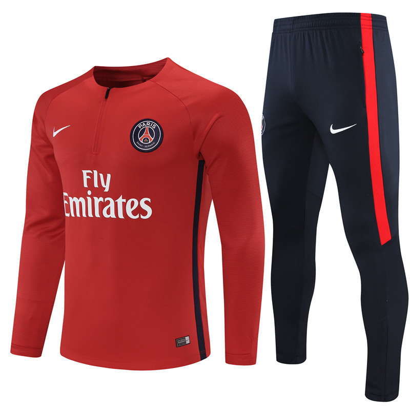 16-17 Paris Player Long Sleeve Training Suit Yupoo