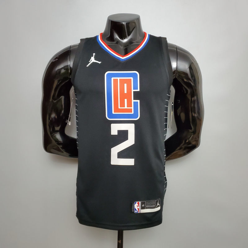 New Clippers LEONARD#2 Theme Limited City Edition Black S-XXL