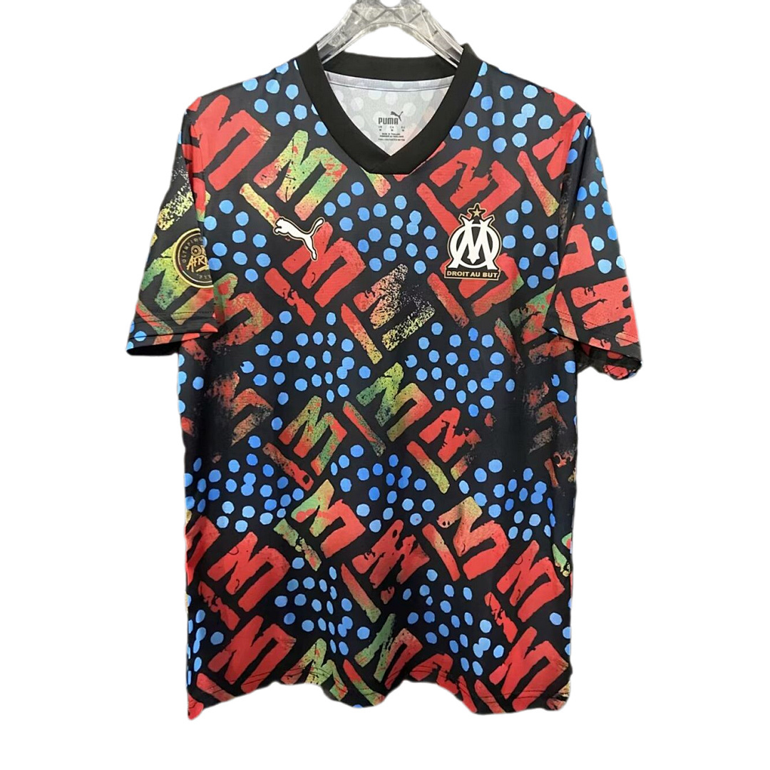 Marseille 2024/25 africa jersey black S-XXL