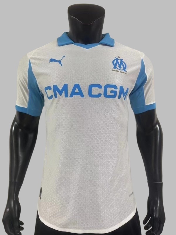 25-26 Marseille Home Player Version Cheap Soccer Jerseys Yupoo