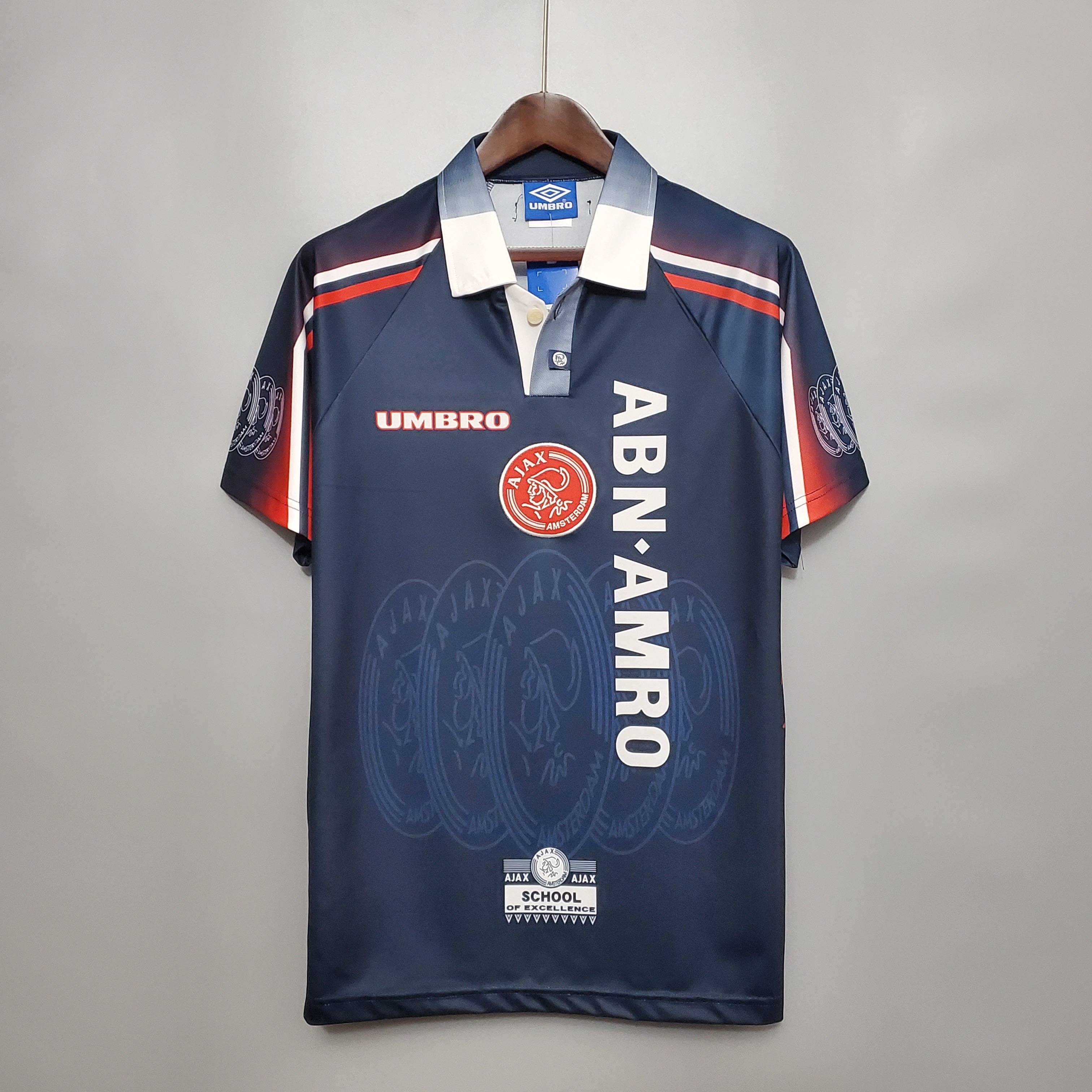 97-98 Ajax Away Retro Soccer Jerseys Yupoo