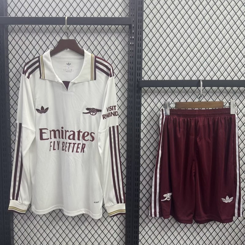 25-26 Arsenal Third Long Sleeve Cheap Soccer Jerseys Yupoo