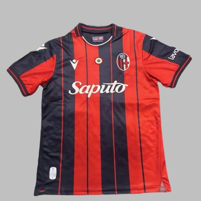 25-26 Bologna Home Cheap Soccer Jerseys Yupoo