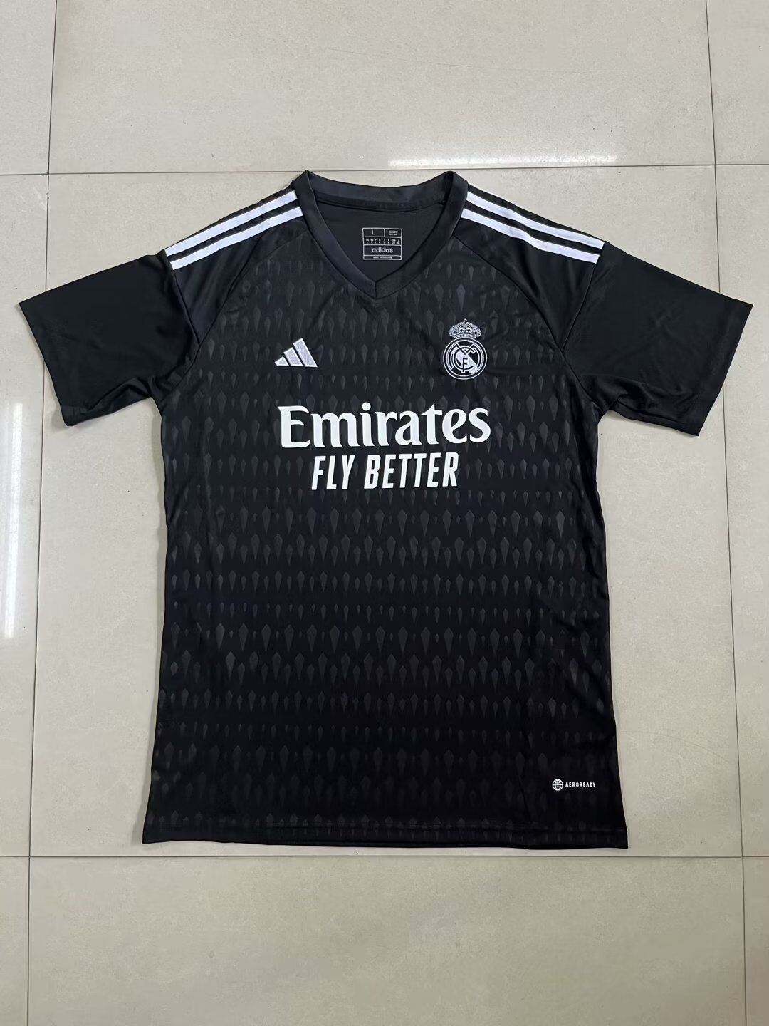 23-24 Real Madrid Goalkeeper Black Soccer Jerseys Yupoo