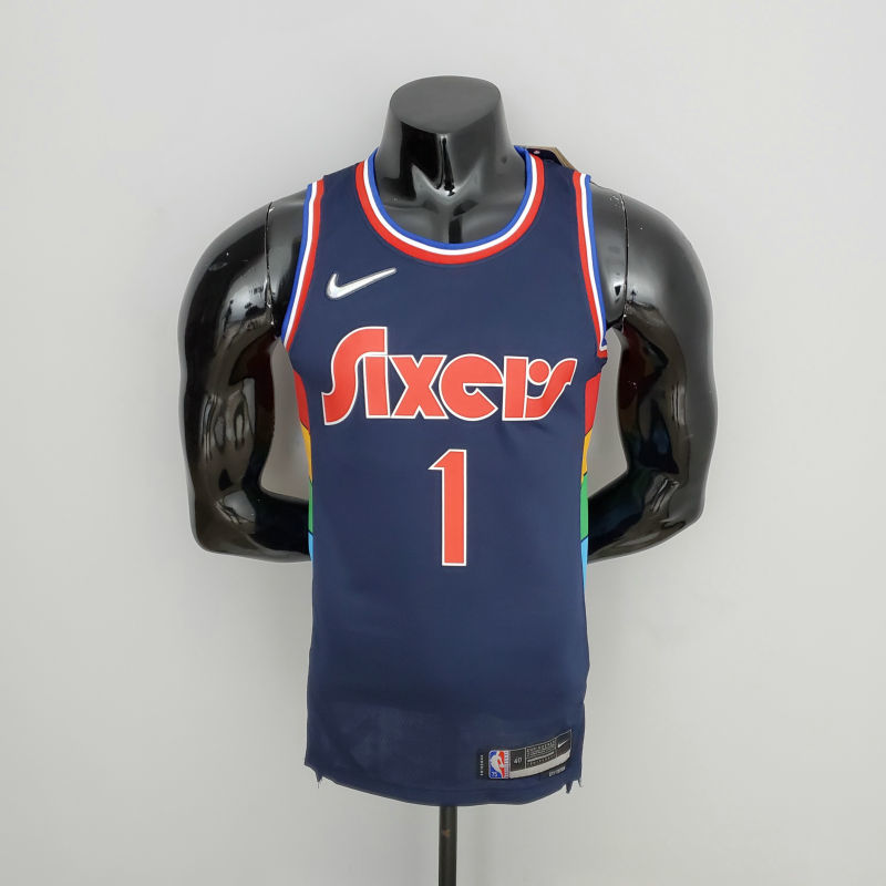 2022 76ers Harden #1 City Edition S-XXL