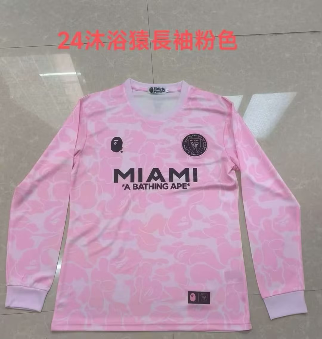 24-25 Inter Miami Long Sleeve Soccer Jerseys Yupoo