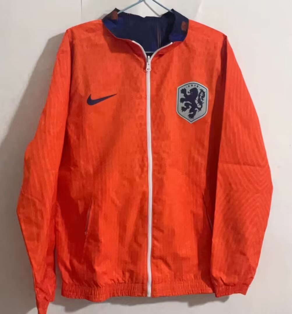 24-25 Netherlands Both Windbreaker Jackets Yupoo