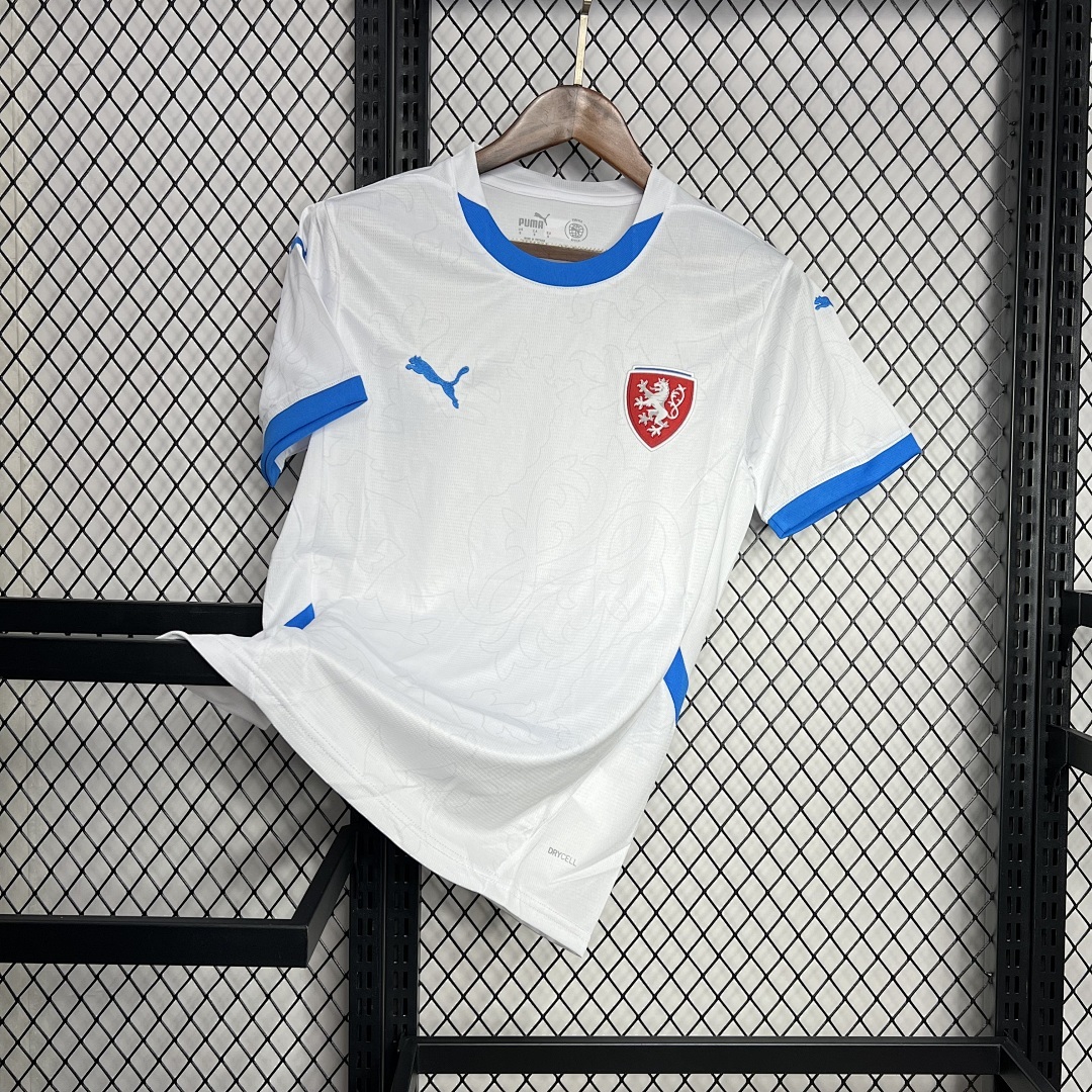 Czech Republic 2024/25 Euro Away Jersey