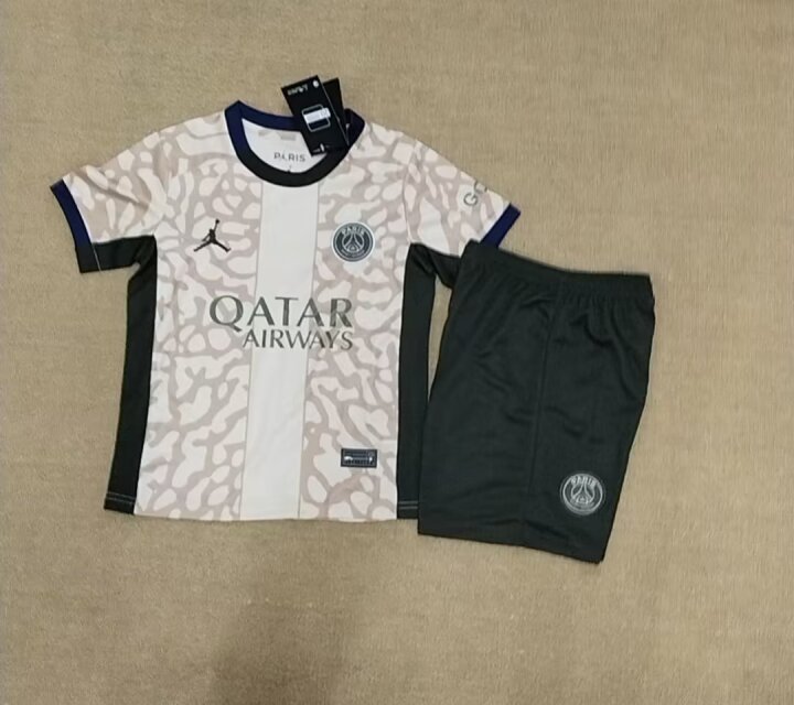 23-24 Paris Fourth Kids Soccer Jerseys Yupoo