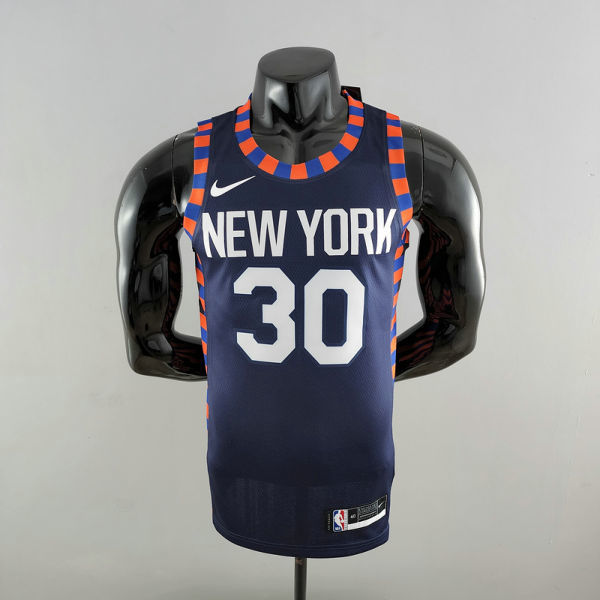 New York Knicks RANDLE #30 Striped NBA Jersey S-XXL