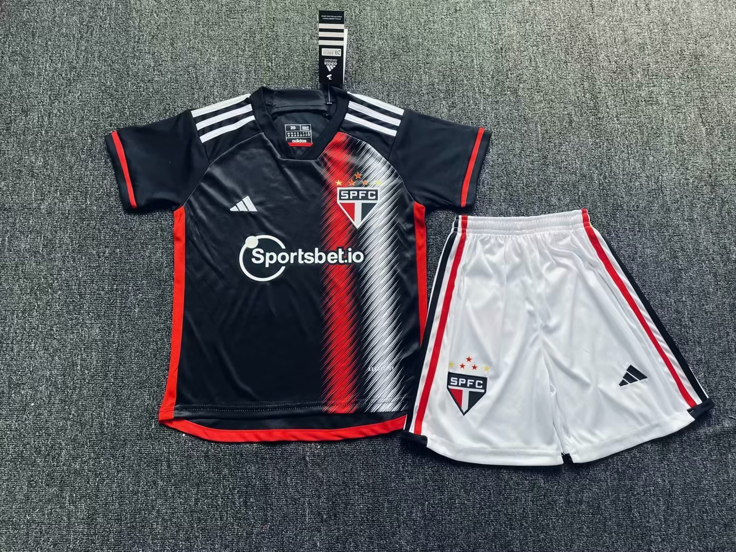 23-24 So Paulo Third Kids Soccer Jerseys Yupoo
