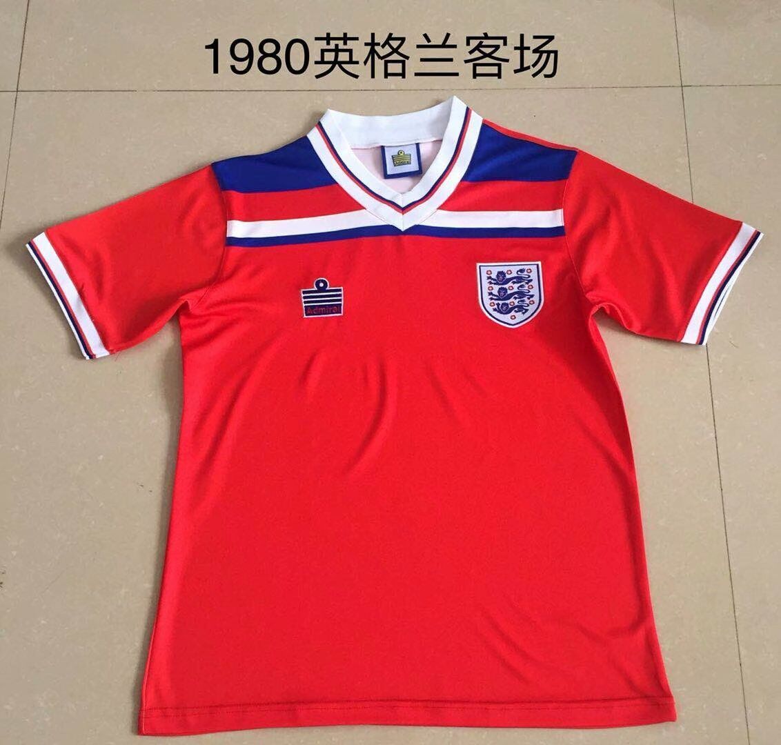 1980 England Away Retro Soccer Jerseys Yupoo