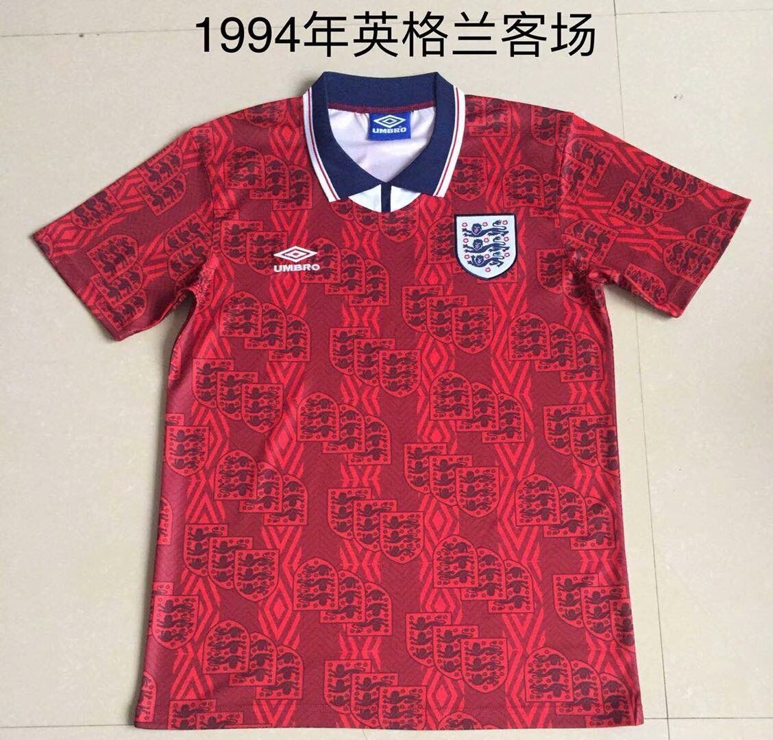 1994 England Away Retro Soccer Jerseys Yupoo