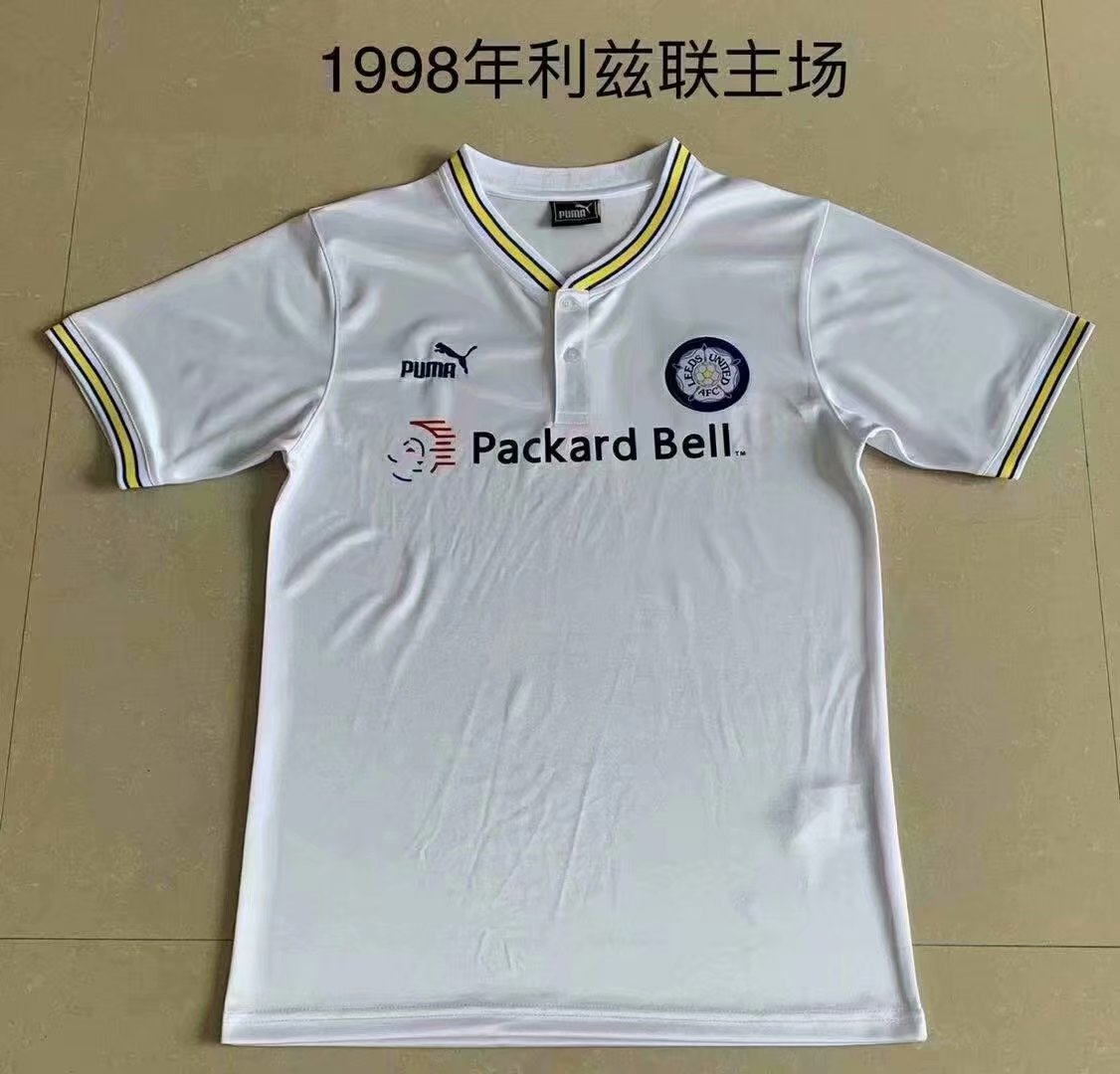 1998 Leeds Home Retro Soccer Jerseys Yupoo
