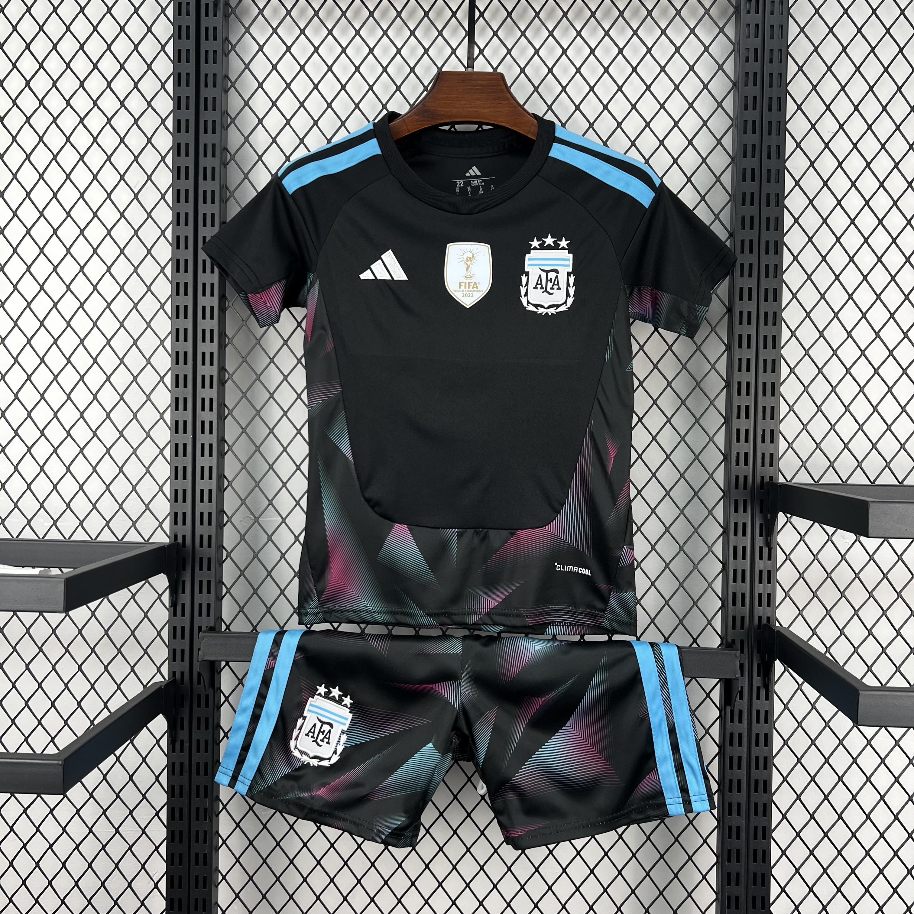 Kids Argentina 2026 World Cup Goalkeeper Kit