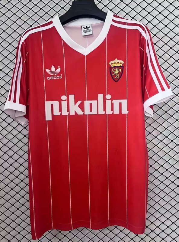 1984 Zaragoza Away Retro Cheap Soccer Jerseys Yupoo