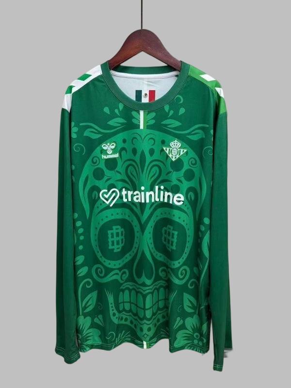 25-26 Real Betis Long Sleeve Cheap Soccer Jerseys Yupoo