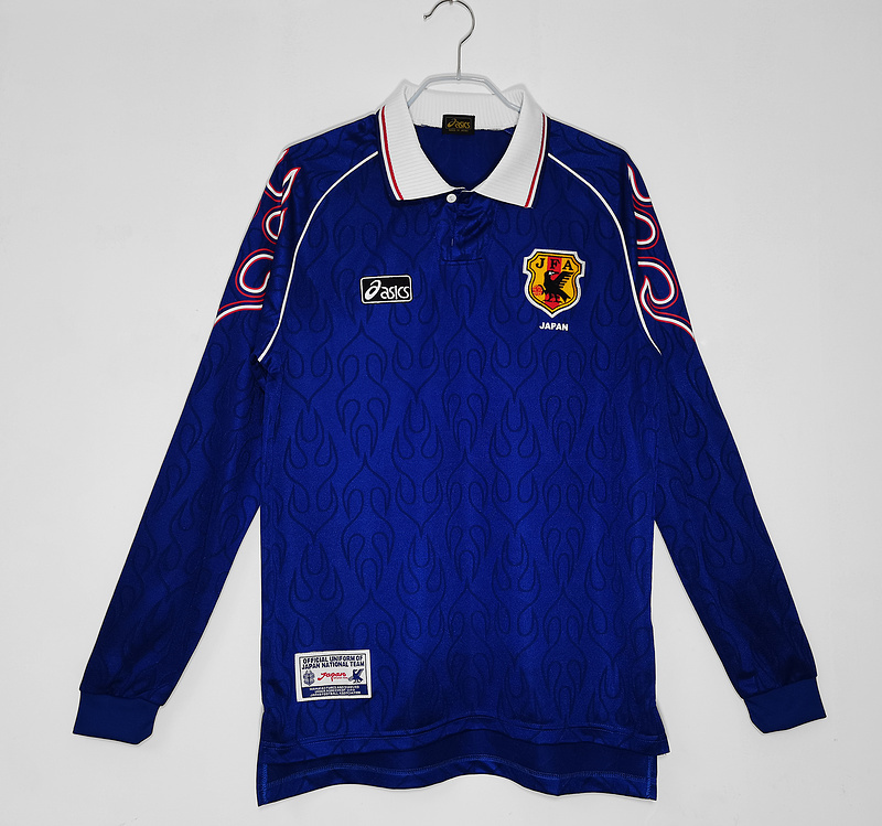 Japan home blue long sleeve 1998